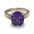 3.25ct Amethyst 9K Yellow Gold Ring